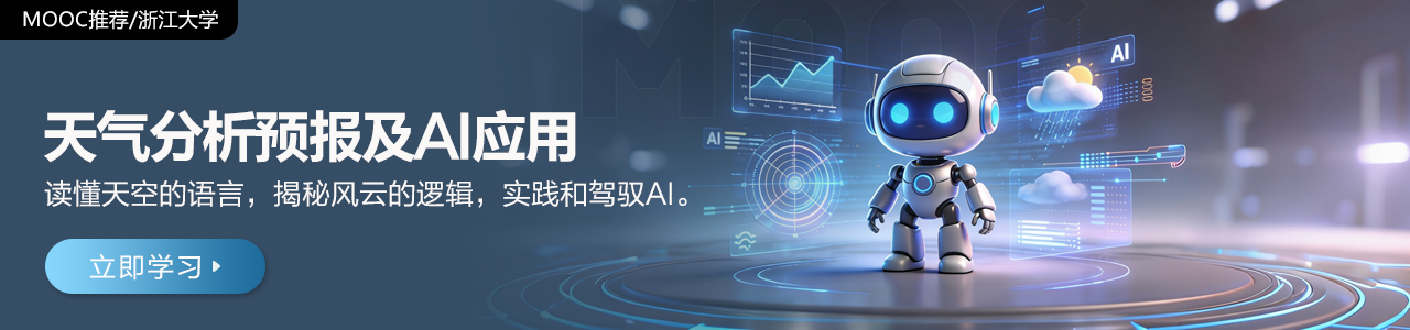天气分析预报及AI应用